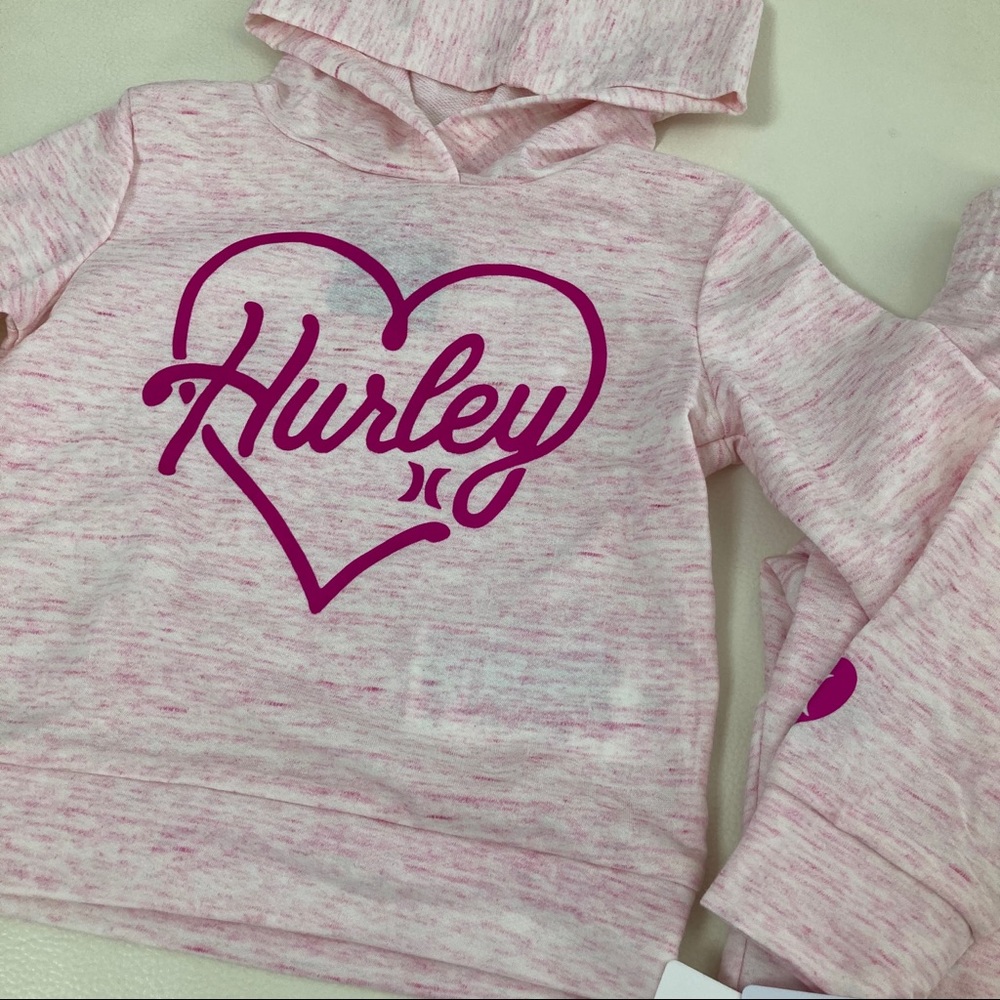 Hurley pink 💖 long sleeve active pants set 2301 - Picture 7 of 7